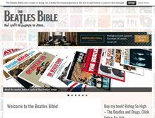 Tablet Screenshot of beatlesbible.com